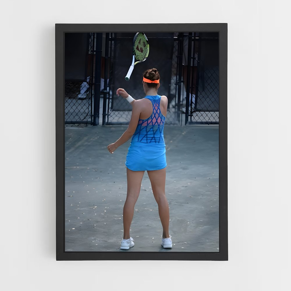 Poster Belinda de bencic – affiche Tennis (vue 2)